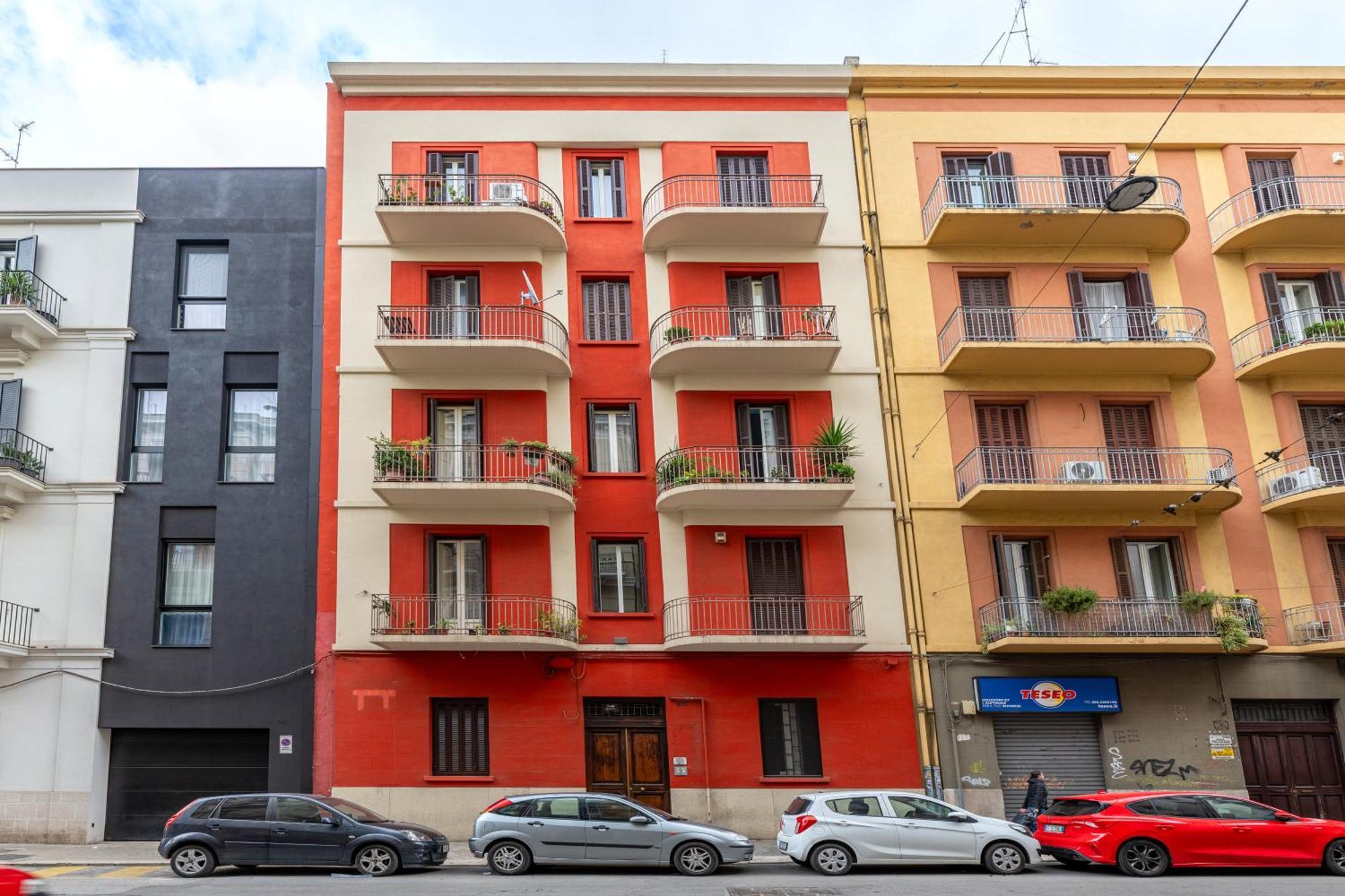 100Mq Maison Paradise - Central & Elegant Apt 巴里 外观 照片